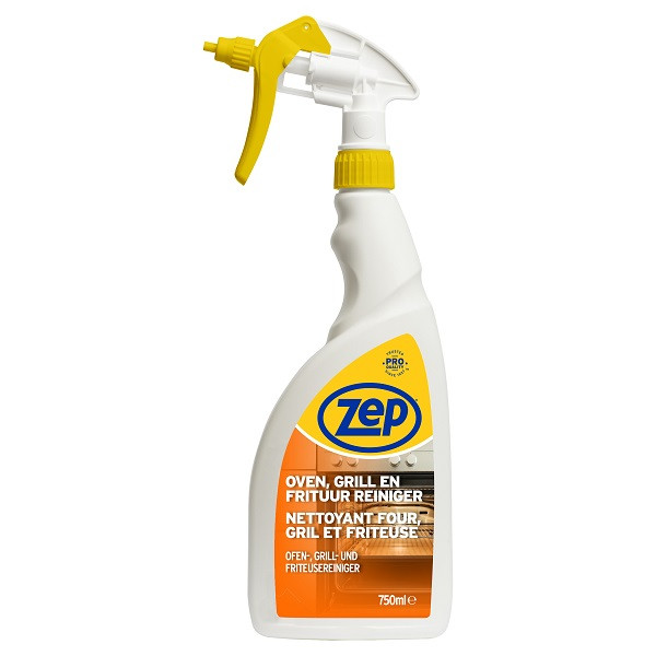 Oven grill en frituurreiniger Zep 750 ml (Gebruiksklare formule)